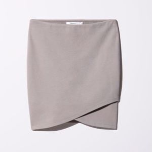 Aritzia Light Grey Primrose Skirt